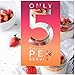 Simply delish Natural Pudding Dessert, Sugar free, 0.3 oz., 6-pack – Fat Free, Gluten Free, Lactose Free, Non GMO, Kosher, Halal, Dairy Free, Natural (Chocolate)