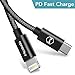USB Type-C to Lightning Cable for iPhone X, 8/PD Fast Charge Qualcomm Quick 3/iPhone X Charger and data USB-C Lightning Cable for New MacBook [PREMIUM QUALITY ] USBC Cable for iPhone 8 Plus