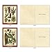 The Best Card Company - Box of 10 Holiday Note Cards - Christmas Cards Assorted, Xmas Trees and Landscapes (4 x 5.12 Inch) - Pining for Christmas M10011XS