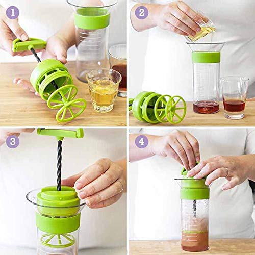 Mixer,300ML Universal Mixer Dressing Sauces Frother Whisk Salad Dressing Liquid seasoning Mixer Kitchen Protein Kitchen Gadget