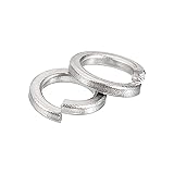 uxcell 150 Pcs Spring Lock Washer, M6 Split Lock