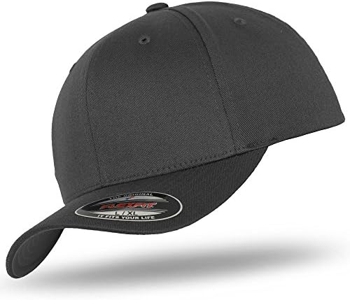 Unisex Wooly Combed Baseballkappe, XS/S, Darkgrey/Darkgrey