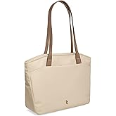 tomtoc Laptop Tote Bag for Women, 13-16 Inch Water-resistant Laptop Work Tote with Device Compartment, 10L-18L Shoulder Bag