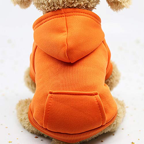 image for HUN Huangou Pet Coat Clothes Apparel Hoodie Costume with Pocket Dog Cl