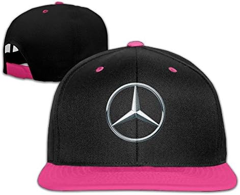 NADAKI Mercedes Benz Logo Unisex Adjustable Hip-hop Baseball Cap Pink