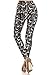 R861-OS Giraffiti Printed Fashion Leggings, One Size