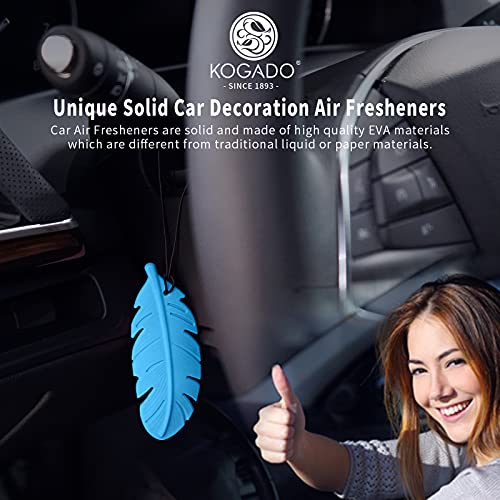 KOGADO Car Air Fresheners LongLasting Car Air Freshener Solid Colorful