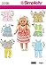 Simplicity Dress, Skirt, and Shirt Doll Clothes Sewing Pattern for 18'' Dolls