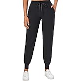 Naivlizer Scrub Pants for Women Jogger Pants Medical Uniform with 5 Pockets