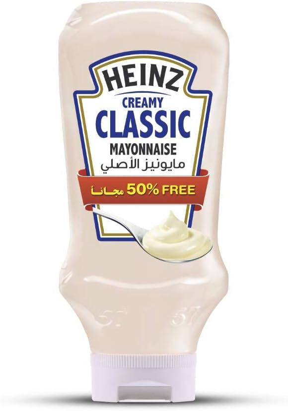Heinz™ Creamy Classic Mayonnaise, 600 ml Promo Pack Buy Online at