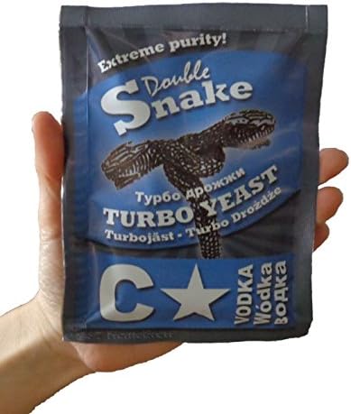 Double Snake C Star Turbo Yeast 25L Extreme Purity Homebrew Vodka Wash Moonshine