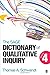 The SAGE Dictionary of Qualitative Inquiry