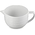 Le Creuset Stoneware Signature Batter Bowl, 3.25qt., White