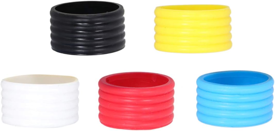BESPORTBLE 5pcs Tennis Racquet Grips Tennis Racket Grip Band Anti Slip Badminton Tennis Absorbent Overgrip in Place : Sports & Outdoors
