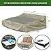 Formosa Covers | Double Wide Chaise Cover, Outdoor Daybed Cover, Premium Tight Weave, Anti UV, Superior Water Resistance, Adjustable Peel and Secure Fasteners - 90