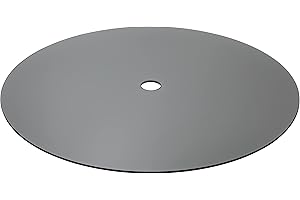 GENERIC Pro Safe Glass 30" Round Gray Tint Tempered Patio Glass Table Top 2" Center Hole