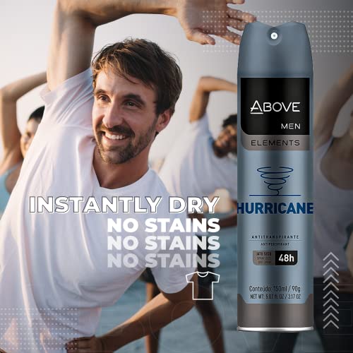 ABOVE Hurricane 48 Hours Element Antiperspirant Deodorant Set for Men