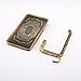 Beelee Wholesale and Retail Antique Carving Toilet Roll Paper Rack wiht Phone Shelf Wall Mounted Bathroom Paper Holder and Hook