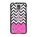 EVERMARKET(TM) Style A Pink Anchor Chevron Retro Vintage Tribal Nebula Hard Case Cover for Samsung Galaxy Note 4