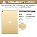 iPad Keyboard Case for iPad 2018 (6th Gen) - iPad 2017 (5th Gen) - iPad Pro 9.7 - iPad Air 2 & 1 - Thin & Light - 360 Rotatable - Wireless/BT - Backlit 7 Color (Tuscan Gold)