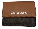 Michael Kors Jet Set Travel Card Case Wallet Brown/Acorn