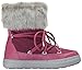 Crocs Women's Lodge Point Lace Snow Boot, Pomegranate, 9 M US