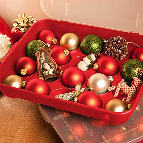 Sterilite Christmas Ornament Storage Case. Pricepulse