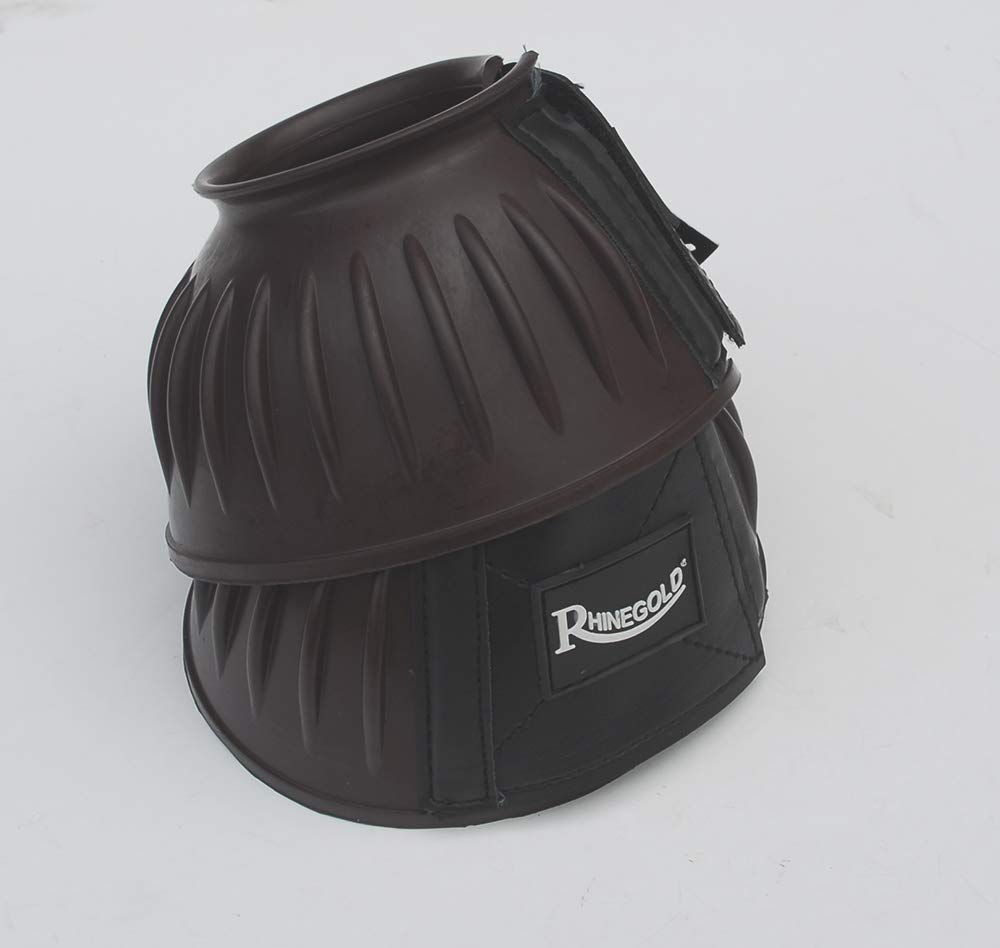 Rhinegold Elite Touch Tape Closure Over-Reach Boot-X Large-Brown