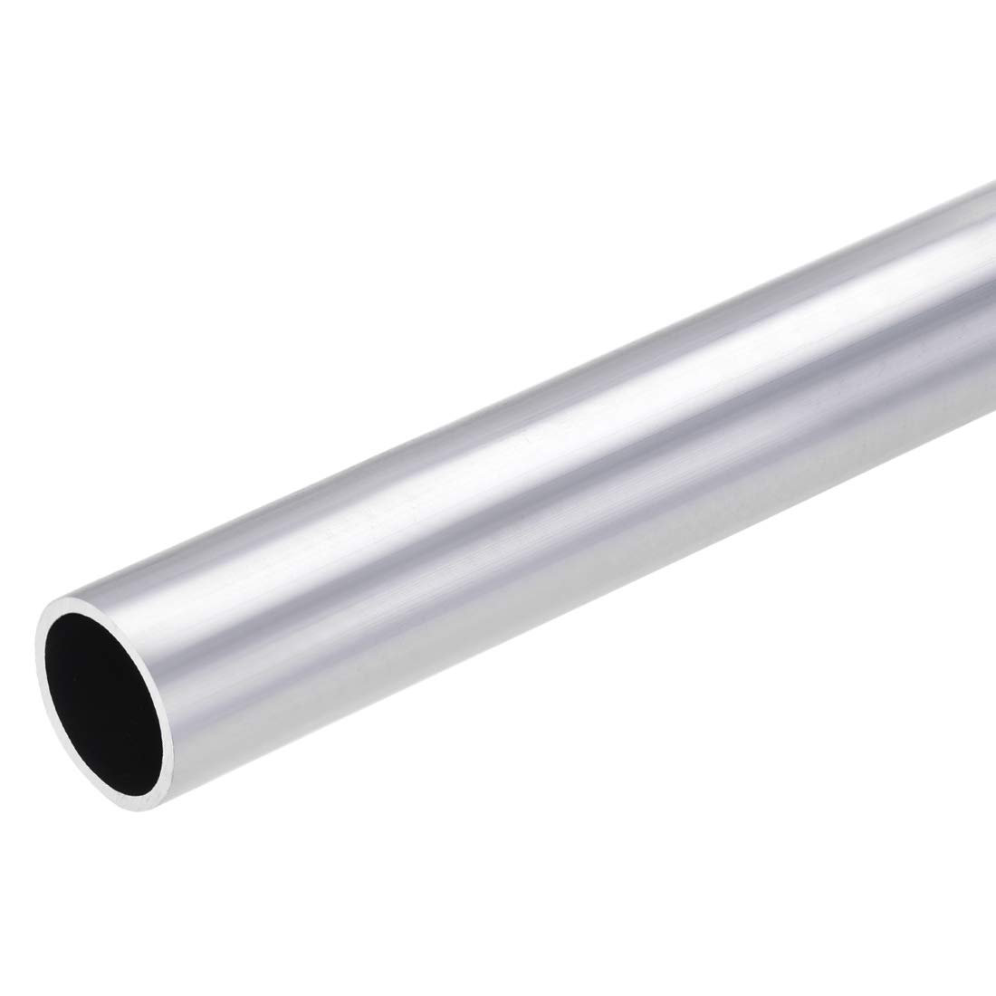 sourcing map 6063 Aluminum Round Tube, 27mm OD 23mm Inner Dia 300mm Length Seamless Straight Tubing