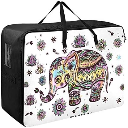 上品特価 のおしゃれ 正規品送料無料 B0872wm75x 花象 収納ケース 布団収納袋 押入れ収納袋 衣類収納袋 収納 シューズ バッグ 激安超特価 布団 布団収納袋 ふとん収納袋 かわいくカラフルな種族 収納 毛布 布団 布団収納ケース 新作製品 世界最高品質人気 羽毛布団