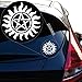 Yoonek Graphics Supernatural Decal Sticker for Car Window, Laptop and More. # 802 (4