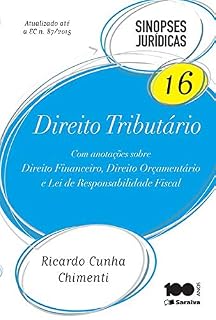 Livro SINOPSES JURÍDICAS - DIREITO TRIBUTÁRIO - VOLUME 16