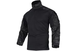 Upgraded Version G3 Combat Shirt,Tactical Hiking Hunting Fishing Long Sleeve Camo Shirts for Menlong Sleeve TopPaintball