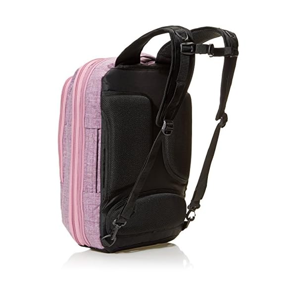 Amazon Basics Slim Carry On Laptop Travel Overnight Backpack Purple