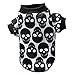 Woaills Hot Sale!!Puppy Skull T-Shirt,Small Dog Cat Pet Clothes Apparel (M, Black)