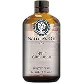 Apple Cinnamon Fragrance Oil (60ml) For Diffusers, Soap Making, Candles, Lotion, Home Scents, Linen Spray, Bath Bombs, Slime