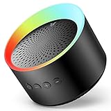 Bluetooth Speaker with Colorful Lights, Axloie