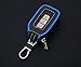 YONUFI Car Key Case Genuine Leather Key FOB Holder Smart KeyChain Cover