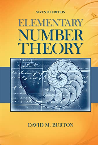Elementary Number Theory (Cloth)
