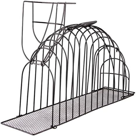 Crazystone's Double Door Cats Cage — Take a Shower Cage, Cat Injection, Anti Scratch or Bite, Recovery After Surgery, Wire Frame Plastic Handle