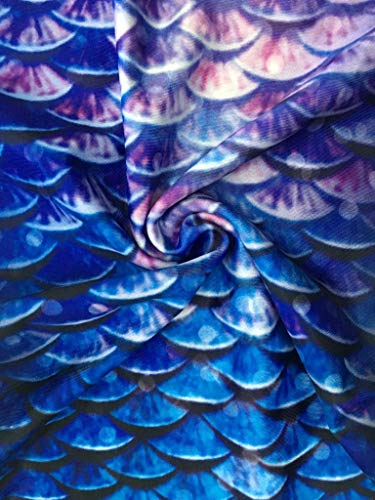 YORKING Mermaid Tail for Swimming with Monofin - Swimsuit for Kids, Boys and Girls - Sea-110