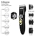Pet Clippers Dog Cat Grooming Kit Professional Rechargeable Cordless Dog Clippers for Thick Coats Small Large Dogs Quite Pet Grooming Shaver with Scissor Combs Guards for Dog Cat Animal