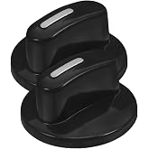 Toyvian Replacement Timer Switch Knobs for Electric Pressure Cooker and Oven Universal 6Mm D-Shaped Shaft Control Knobs Durable Plastic Easy Grip and Installation 2 Pack
