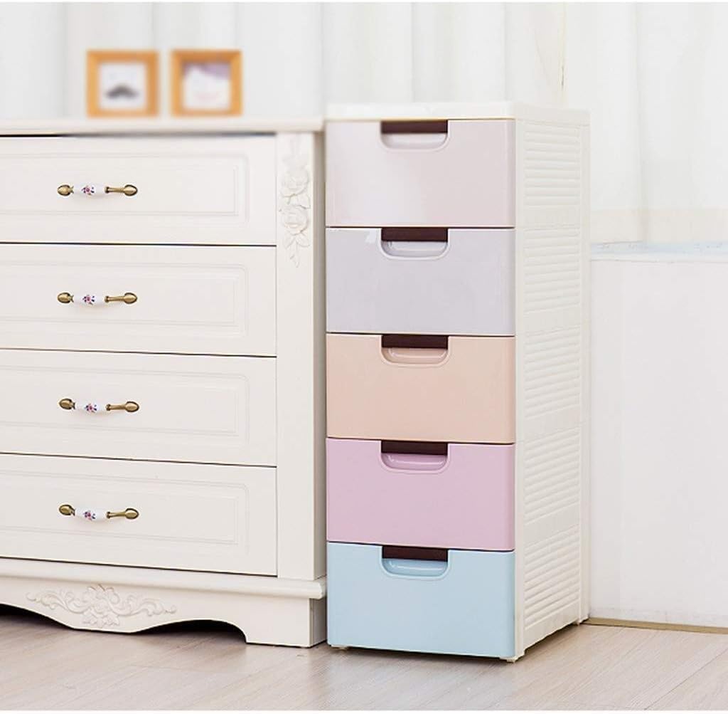 Wyyggnb Storage Tower Storage Drawers, Bathroom Chest of Drawers, Crack Snack Plastic Storage Box Living Room (Size : 204084CM): Home & Kitchen