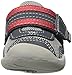 pediped Grip-N-Go Adrian Sneaker (Toddler),Navy/Grey/Red,21 EU (5.5 M US Toddler)