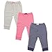 Luvable Friends Unisex Baby Cotton Pants, Navy Polkadot, 3-6 Months
