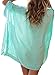 Walant Womens Solid Oversized Beach Cover Up Swimsuit Bathing Suit Beach Dress,Green,One Size