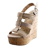Soda Womens Sotto-S Casual Wedge