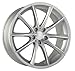 22 Inches ACE D704 CONVEX Staggered 22x9.0 22x10.5 BMW 7 Series Wheels Hyper Silver with Machined Face Pack of 4pc
