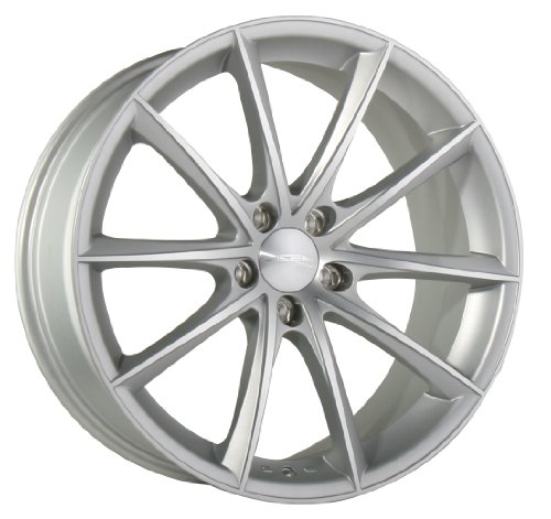 22 Inches ACE D704 CONVEX Staggered 22x9.0 22x10.5 BMW 7 Series Wheels Hyper Silver with Machined Face Pack of 4pc